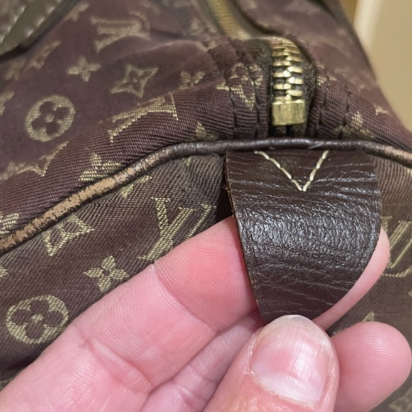 Louis Vuitton Ebene Monogram Mini Lin Speedy 30 - Picture 5 of 14